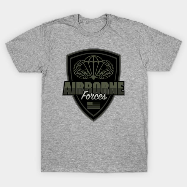 US Airborne Forces T-Shirt by TCP